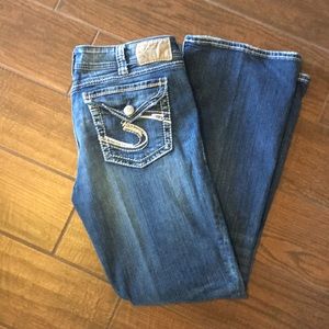 Silver Jeans Suki Sz 34 x 32